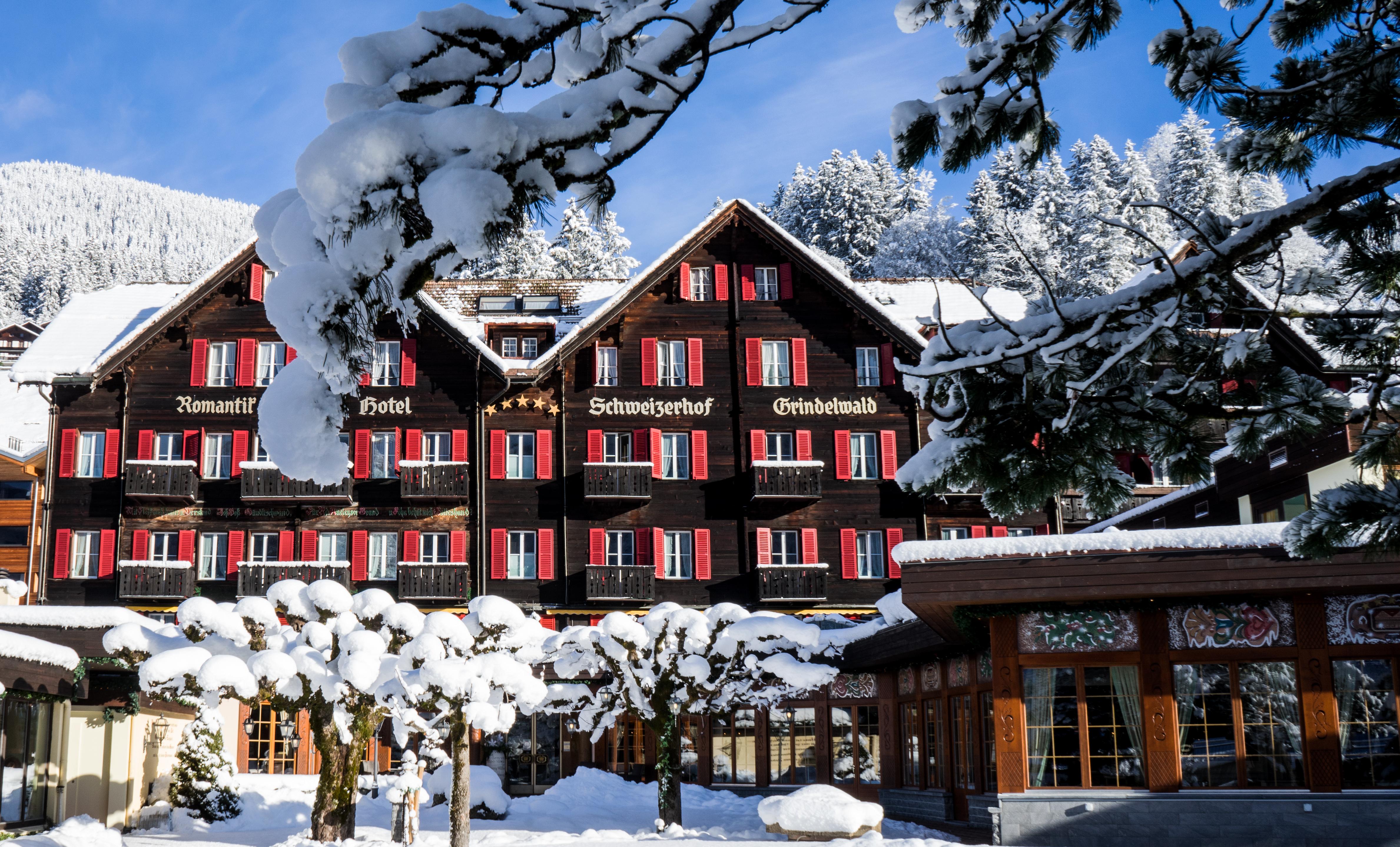 Romantik Hotel Schweizerhof Гринделвалд Екстериор снимка