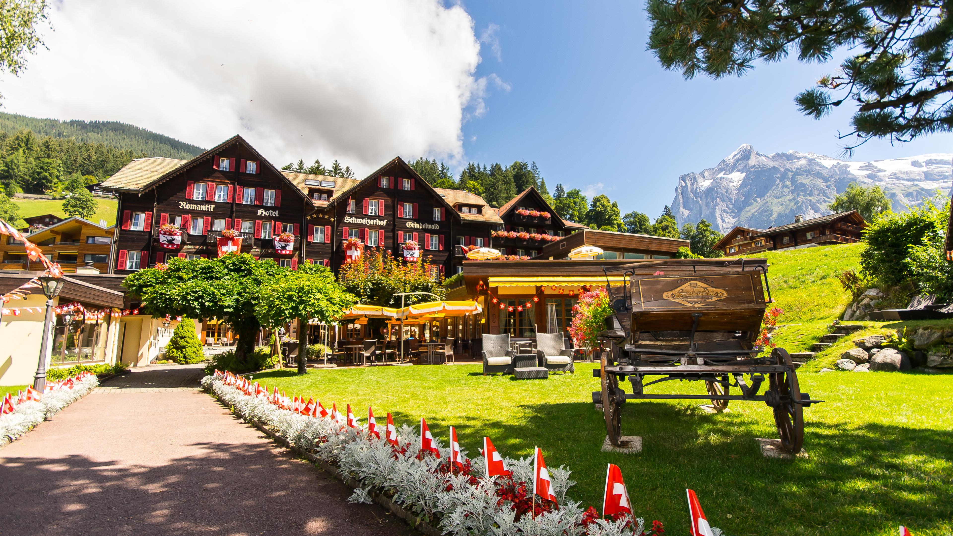 Romantik Hotel Schweizerhof Гринделвалд Екстериор снимка