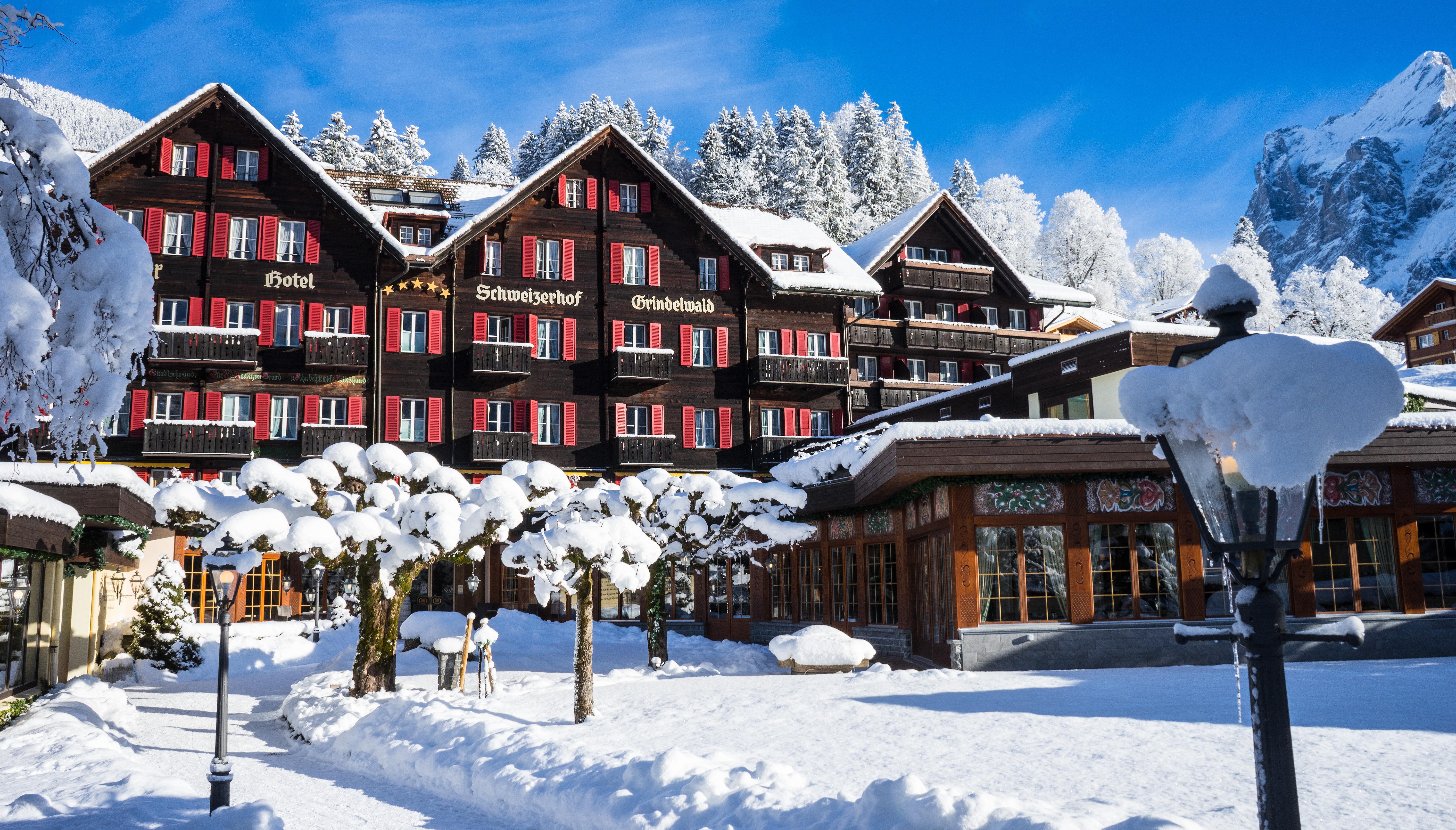 Romantik Hotel Schweizerhof Гринделвалд Екстериор снимка